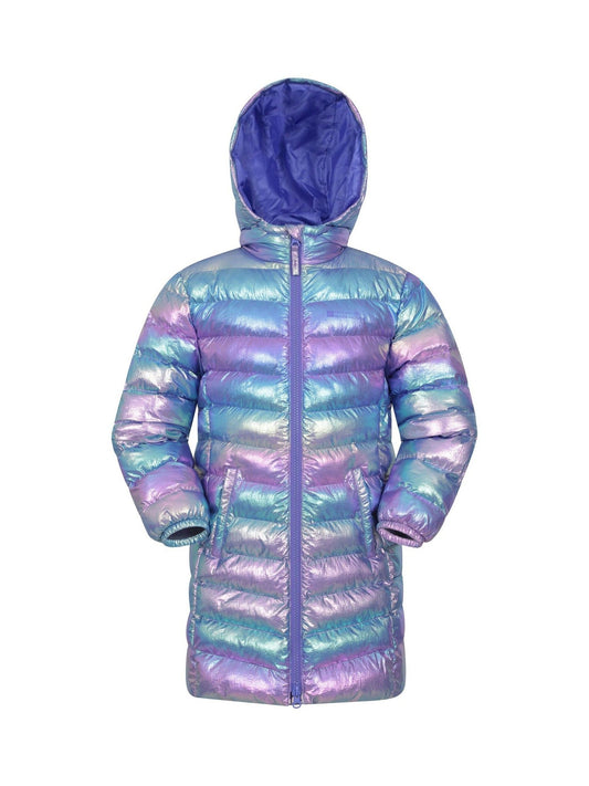 Dsiney Kidz - Mountain Warehouse Iridescent Florence Longline Padded Jacket image 1