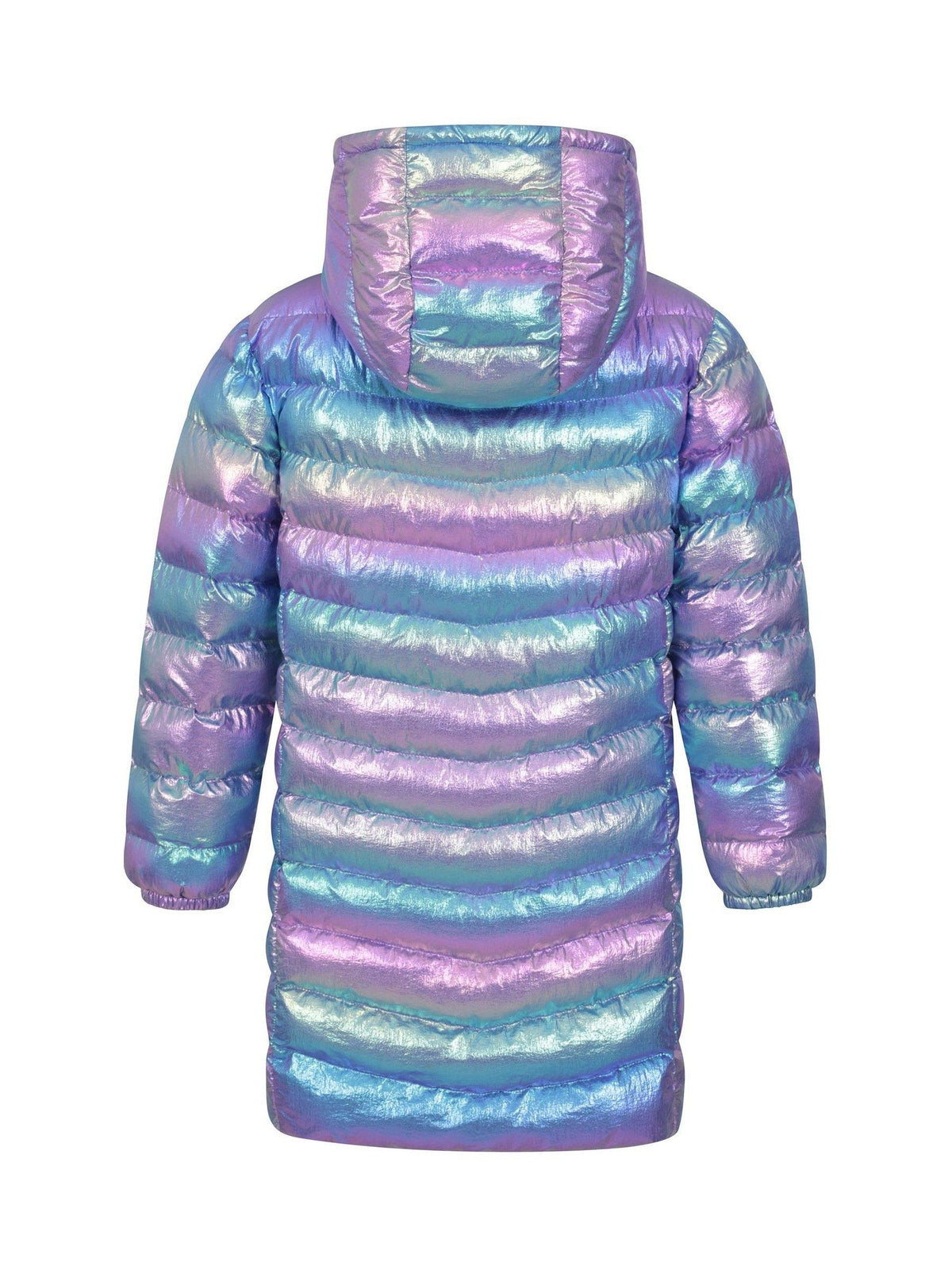Dsiney Kidz - Mountain Warehouse Iridescent Florence Longline Padded Jacket image 4