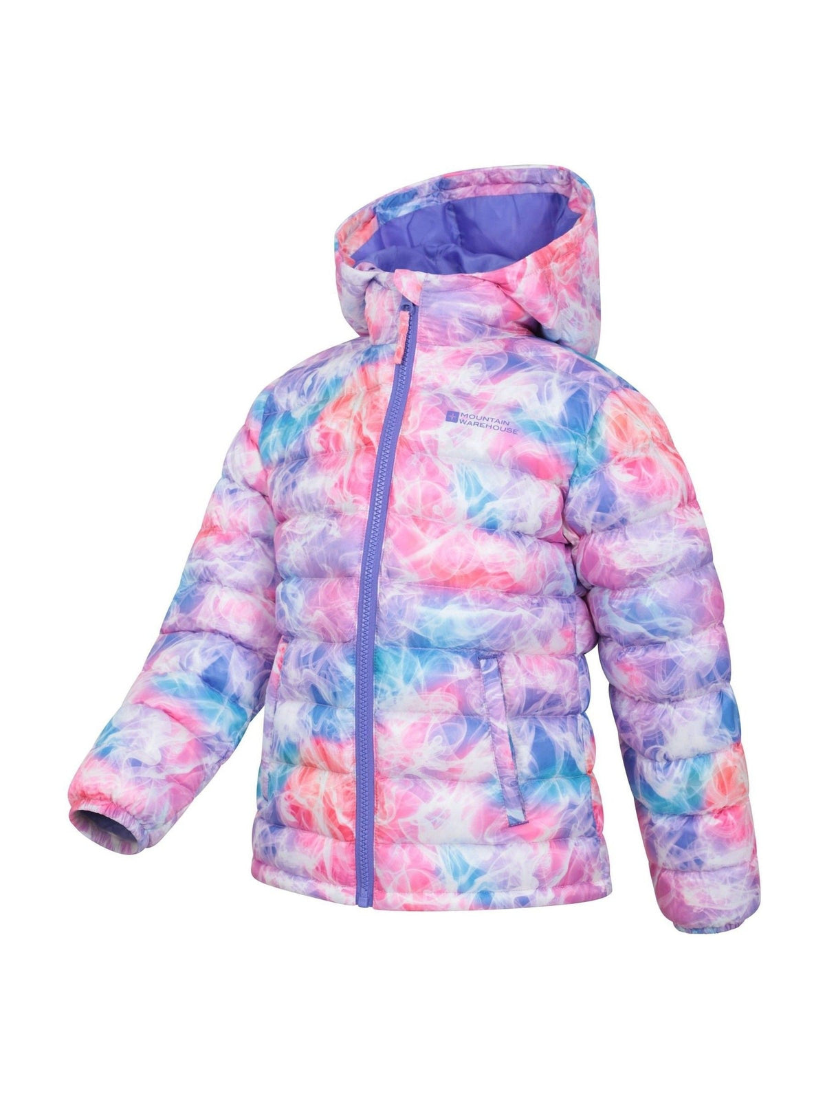 Dsiney Kidz - Mountain Warehouse Pink Seasons  Printed Water-Resistant Padded Jacket image 4