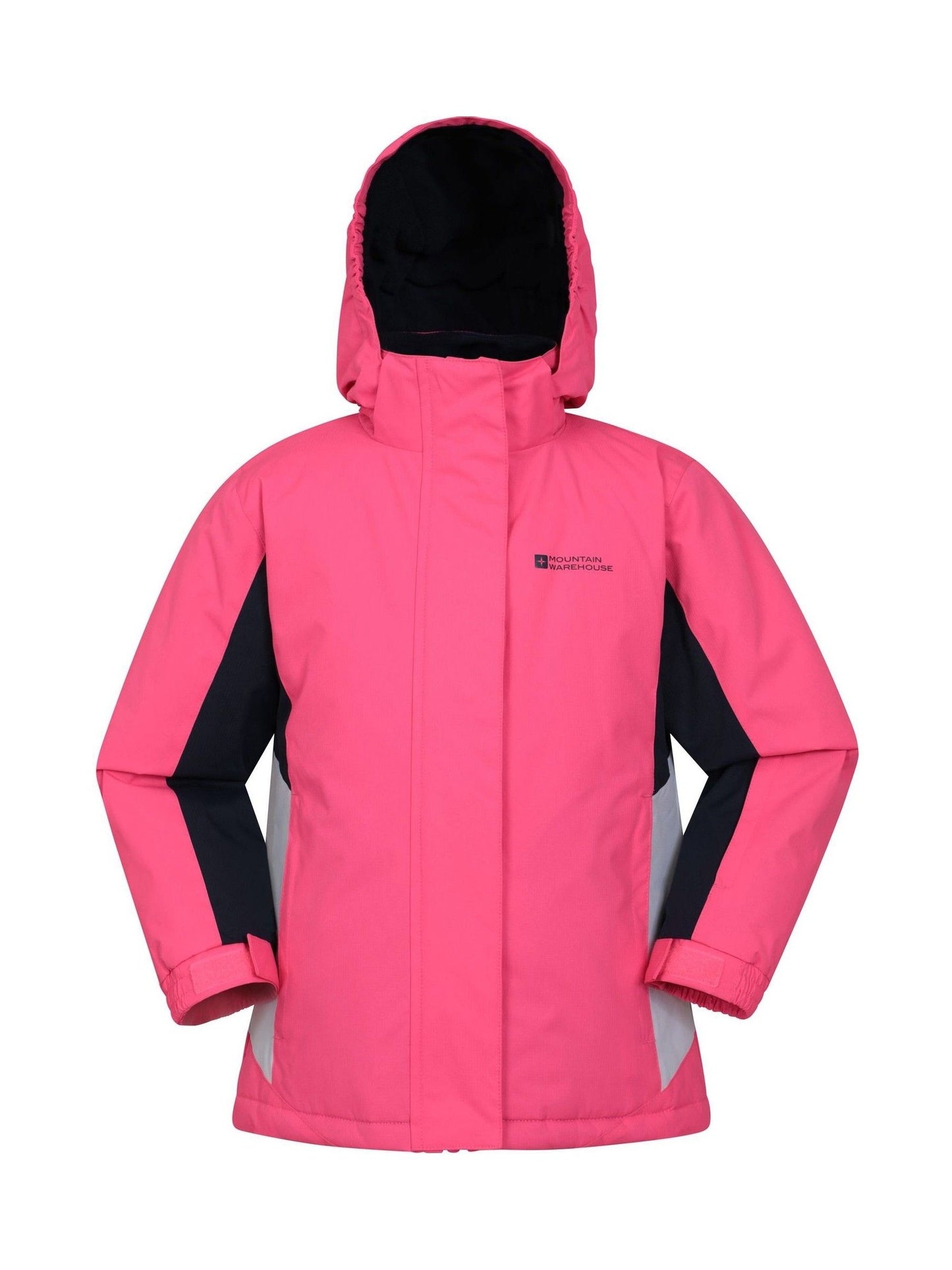 Dsiney Kidz - Mountain Warehouse Pink Honey Fleece Lined Snow Ski Jacket image 1