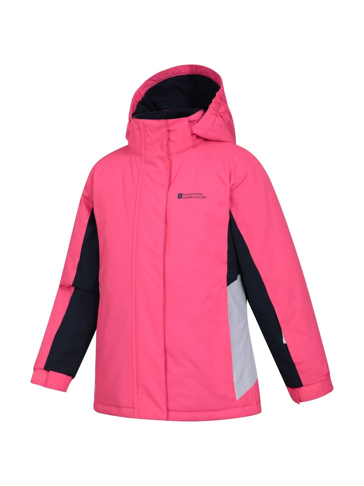 Dsiney Kidz - Mountain Warehouse Pink Honey Fleece Lined Snow Ski Jacket image 4