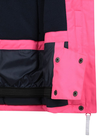 Dsiney Kidz - Mountain Warehouse Pink Honey Fleece Lined Snow Ski Jacket image 6