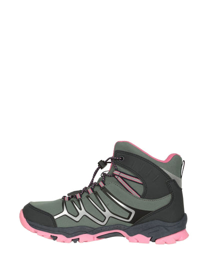 Mountain Warehouse Green Kids Softshell Walking Boots image 4