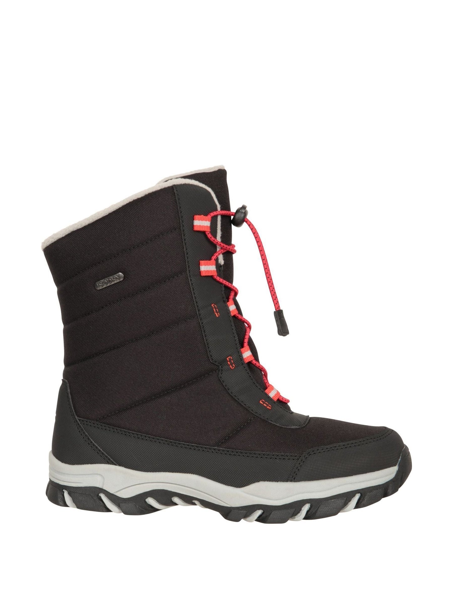 Mountain Warehouse Black Ohio Youth Adaptive Snow Boots image 1