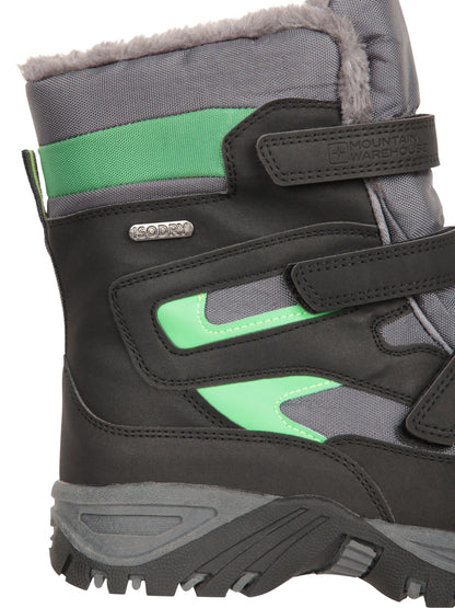 Mountain Warehouse Black Chill Waterproof Snow Boots image 6