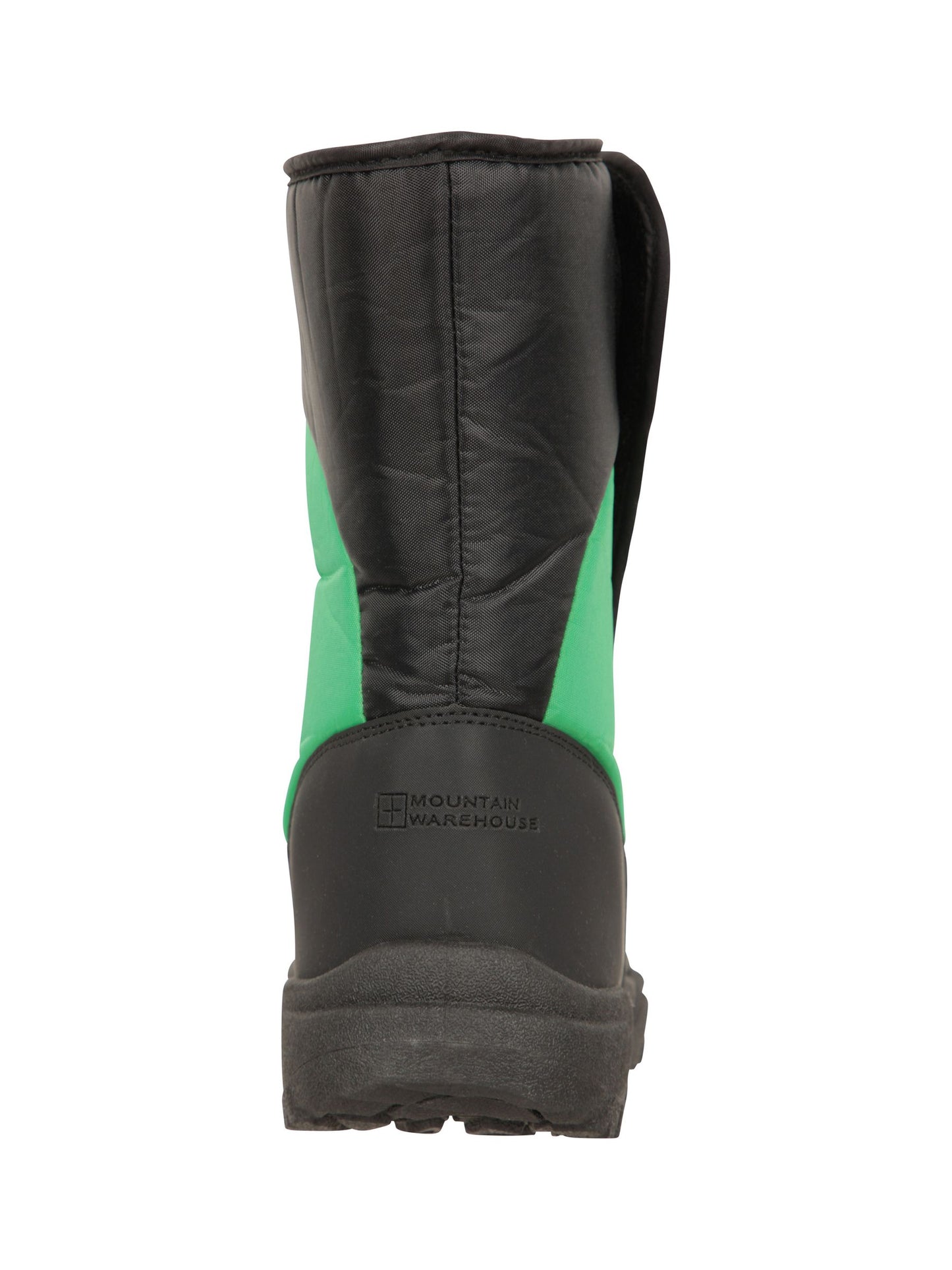 Mountain Warehouse Green Caribou Kids Single Stripe Sherpa Lined Adaptive Snow Boots image 4