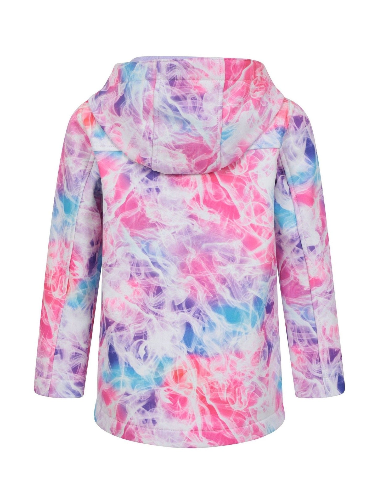 Dsiney Kidz - Mountain Warehouse Dark Pink Exodus Kids Printed Water-Resistant Softshell Jacket image 3