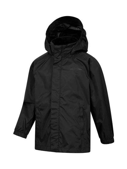 Mountain Warehouse Black Pakka Waterproof Jacket And Over Trousers Set image 5