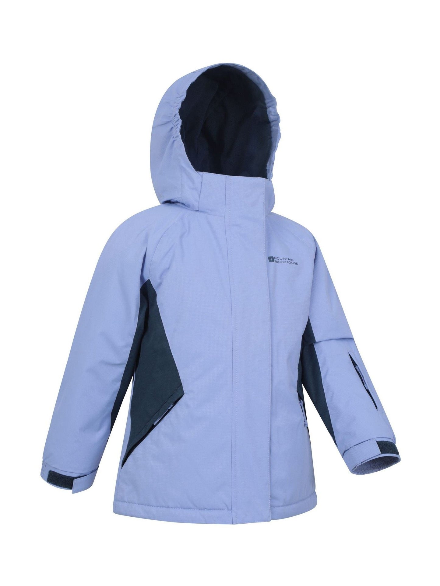 Mountain Warehouse Purple Fleece Lined Snow Ski Jacket And Trousers Set image 5