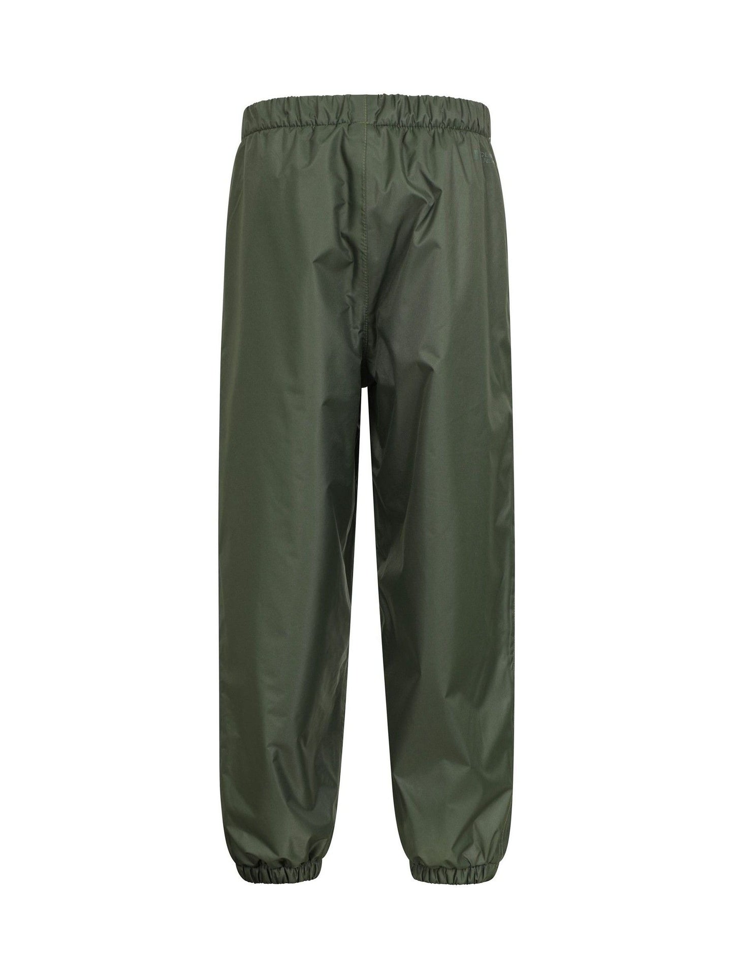 Mountain Warehouse Green Waterproof Fleece Lined Kids Trousers image 4