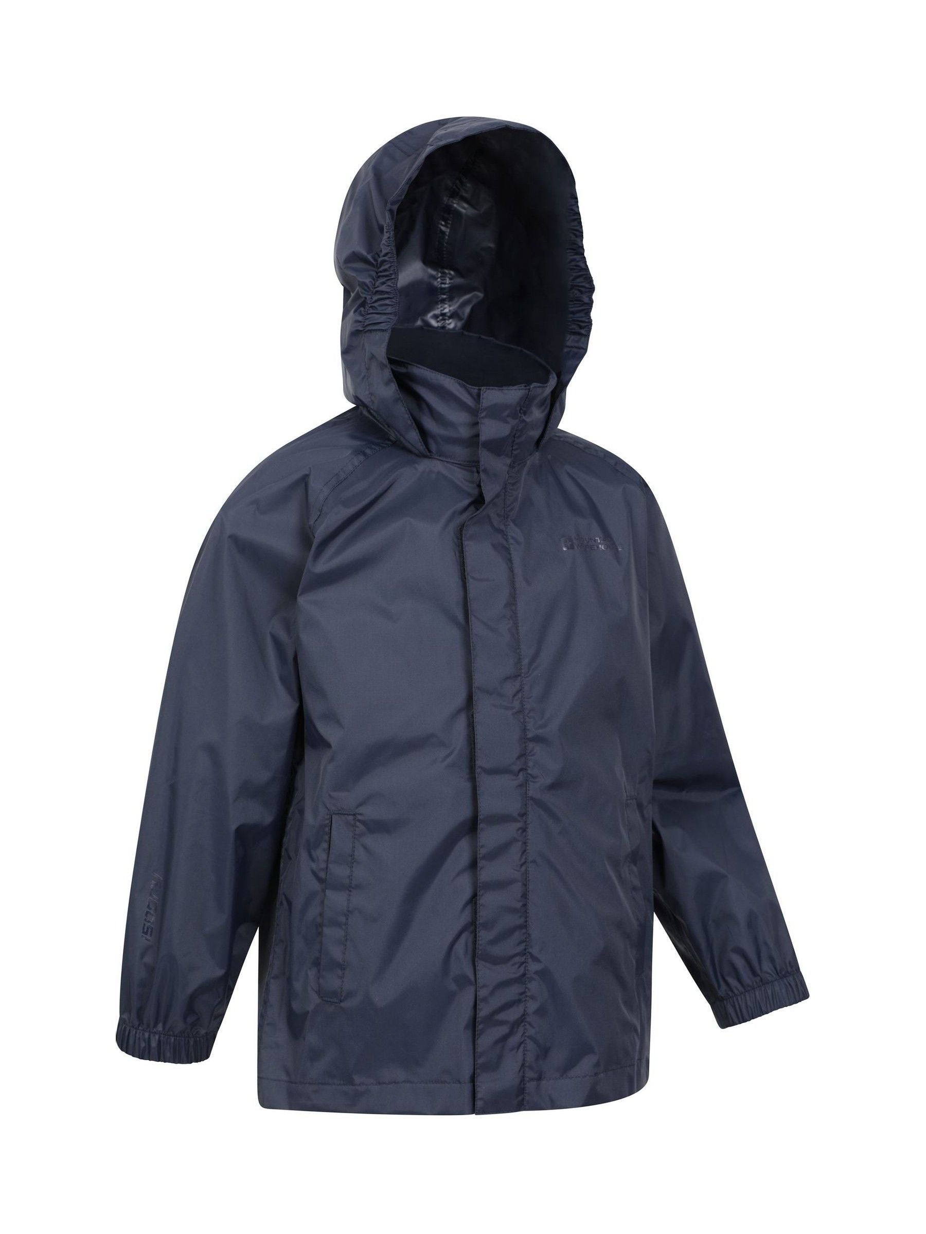 Mountain Warehouse Blue Pakka Waterproof Jacket And Over Trousers Set image 3