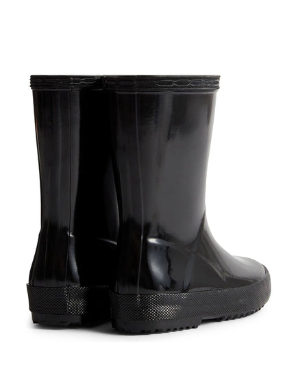 Hunter Black Kids First Gloss Wellington Boots image 3