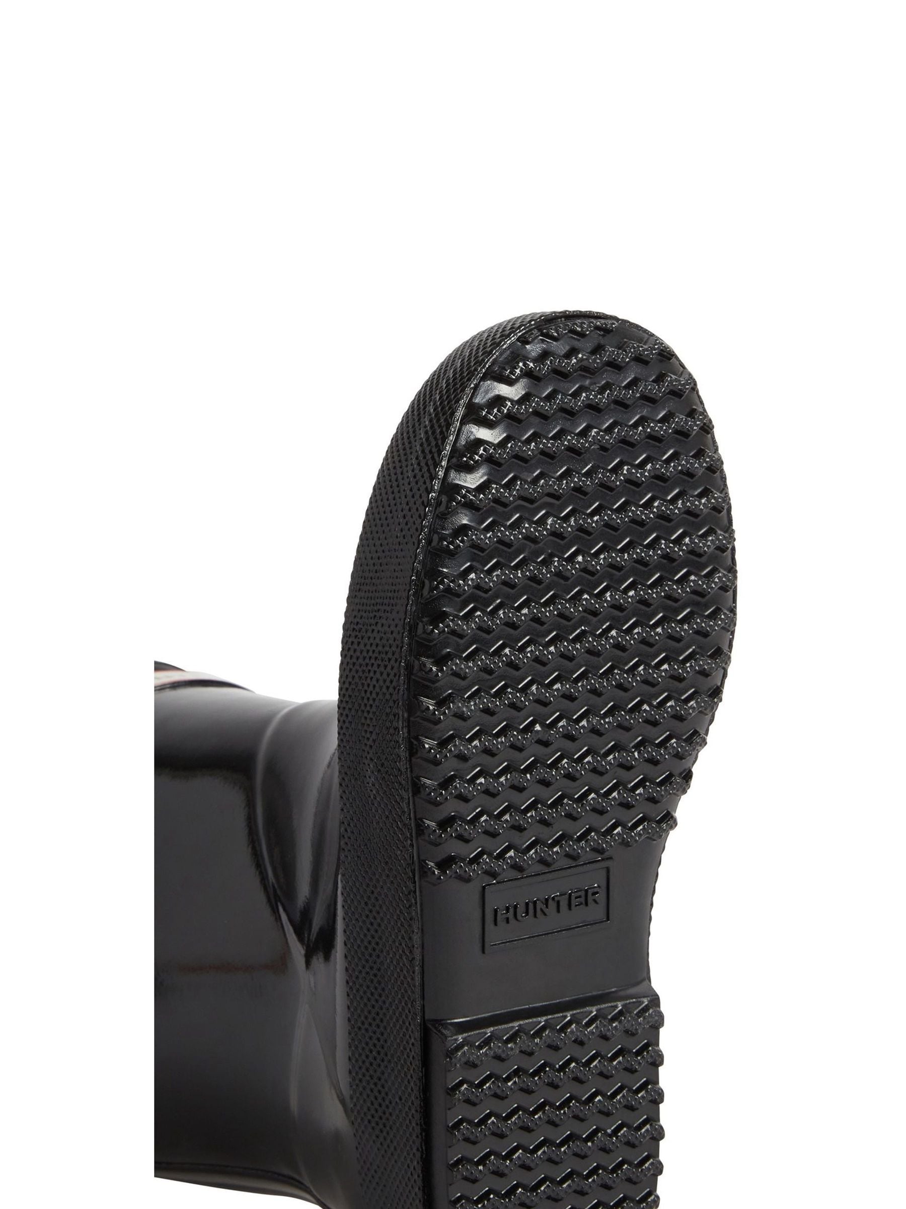 Hunter Black Kids First Gloss Wellington Boots image 4