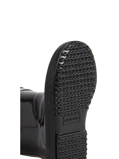 Hunter Black Kids First Gloss Wellington Boots image 4