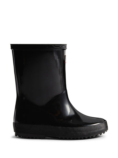 Hunter Black Kids First Gloss Wellington Boots image 5