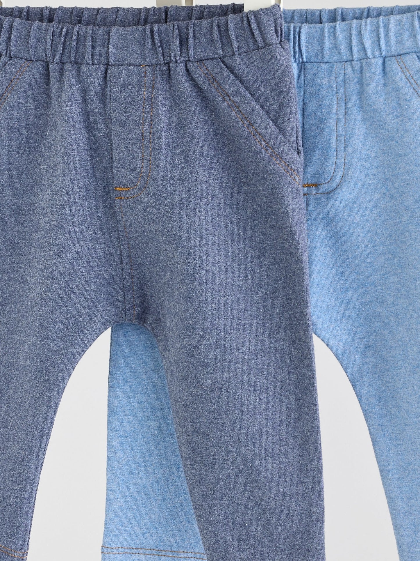 Blue Baby Leggings 2 Pack (0mths-2yrs) image 6