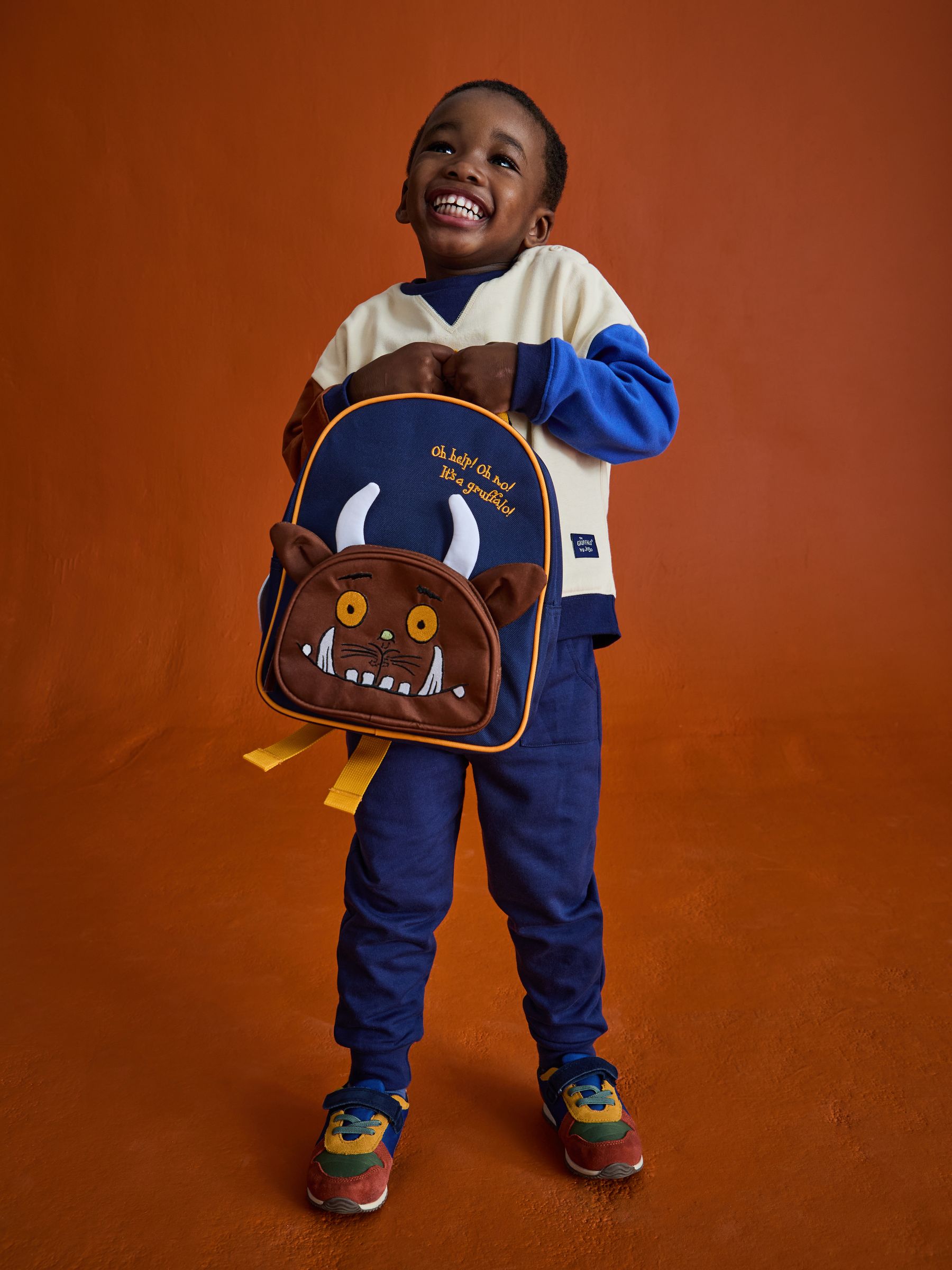 Dsiney Kidz - JoJo Maman Bébé Blue The Gruffalo Backpack image 1