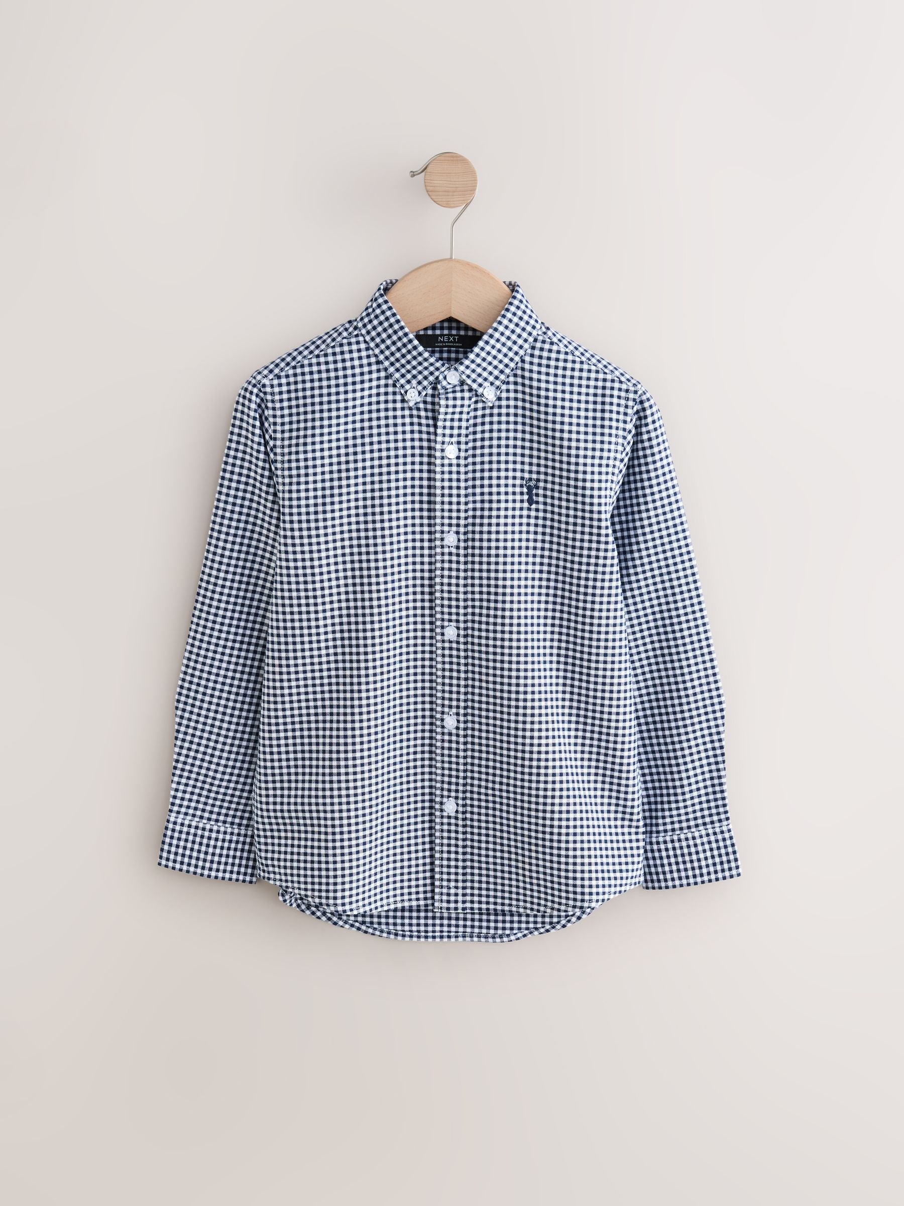 Dsiney Kidz - Gingham Check Single Oxford Shirt (3-16yrs) image 1