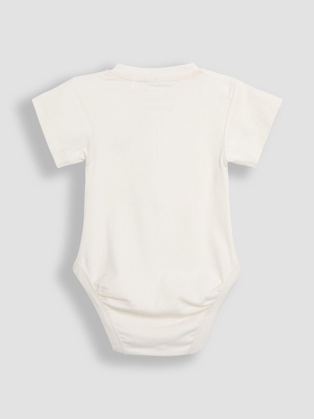 Dsiney Kidz - JoJo Maman Bébé Blue & Cream Dino 2-Pack Short Sleeve Bodysuits image 5