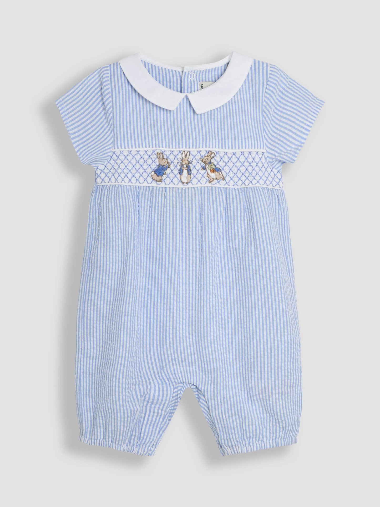 JoJo Maman Bébé Blue Peter Rabbit™ 3-Piece Flopsy Bunny Top, Short & Headband Set image 4