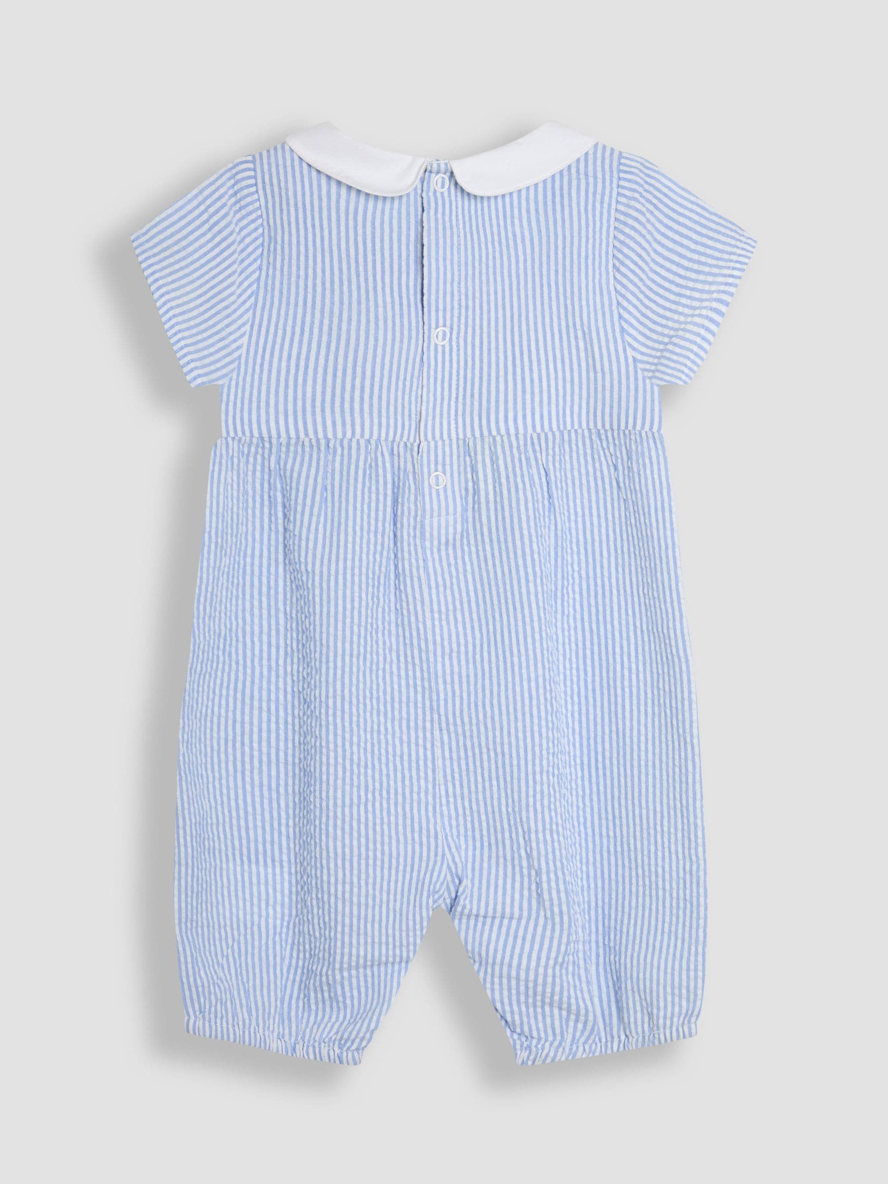 JoJo Maman Bébé Blue Peter Rabbit™ 3-Piece Flopsy Bunny Top, Short & Headband Set image 5