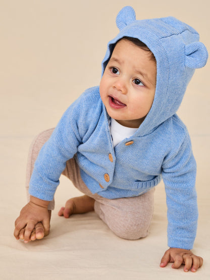 Dsiney Kidz - JoJo Maman Bébé Blue Peter Rabbit™ Embroidered Cardigan image 2