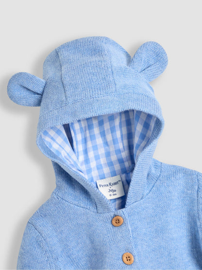 Dsiney Kidz - JoJo Maman Bébé Blue Peter Rabbit™ Embroidered Cardigan image 5