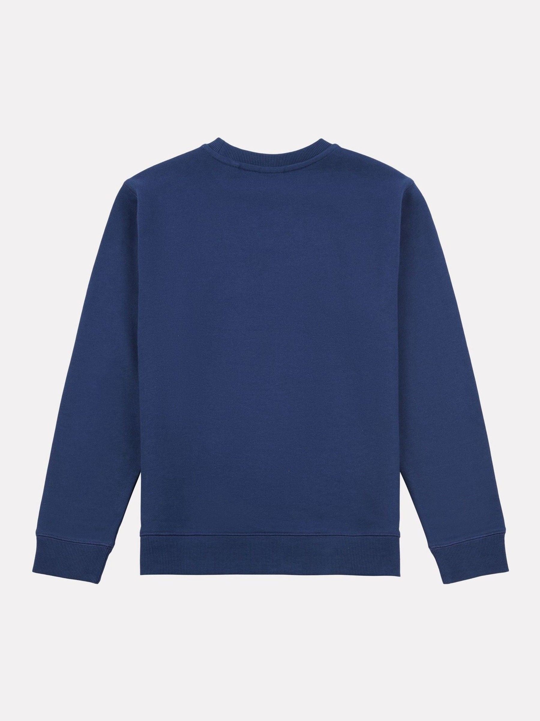 Dsiney Kidz - New Balance Navy Blue French Terry Small Logo Crew Neck Sweatshirt image 7