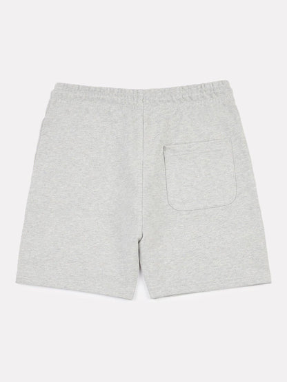 Dsiney Kidz - New Balance Grey French Terry Stacked Logo Cotton Shorts image 7
