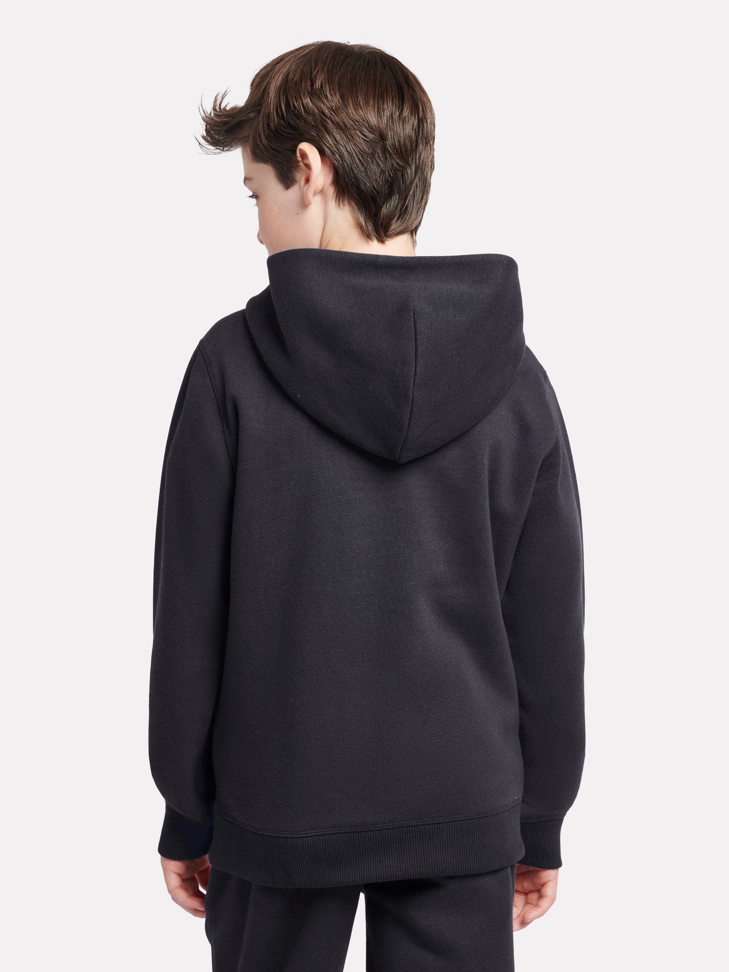 Dsiney Kidz - New Balance Black Small Brush Back Logo Hoodie image 3