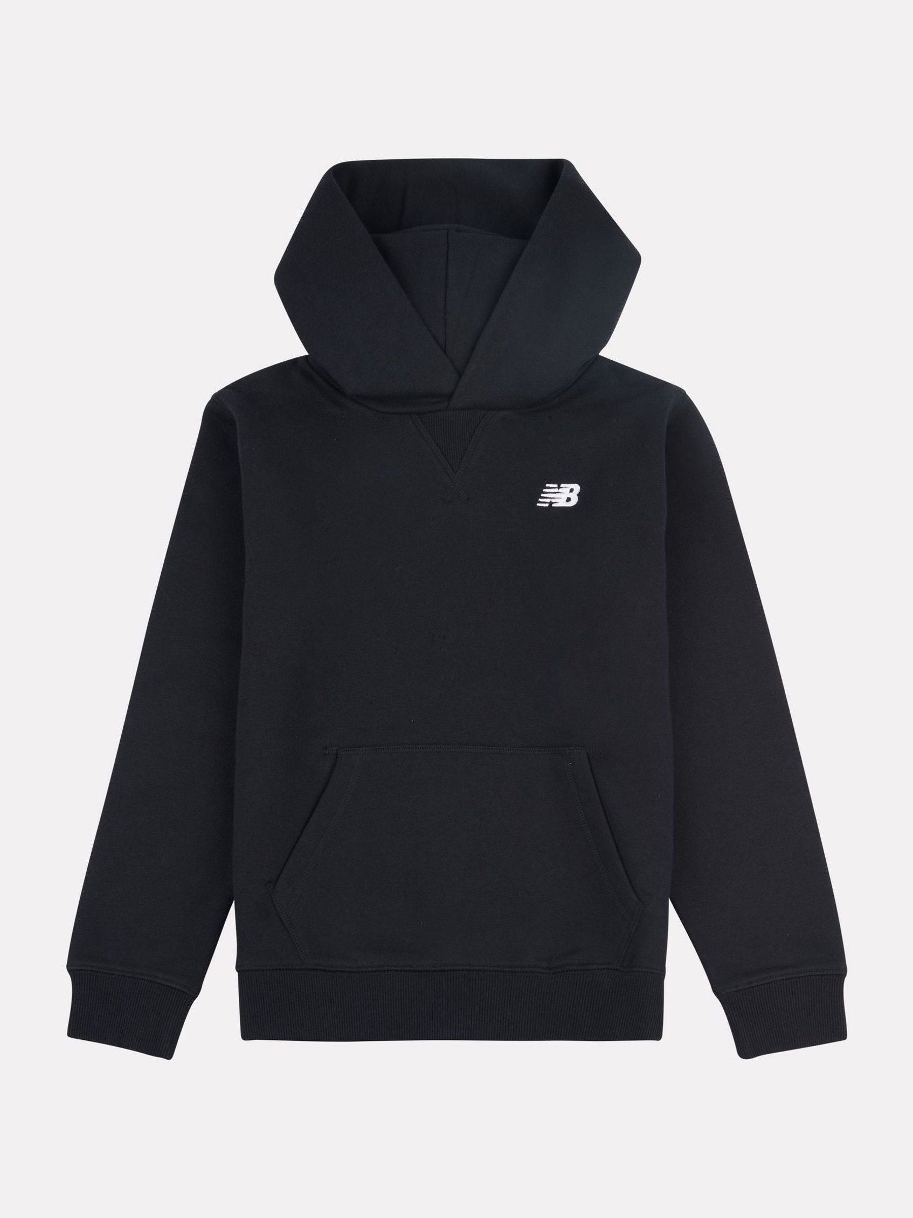 Dsiney Kidz - New Balance Black Small Brush Back Logo Hoodie image 6