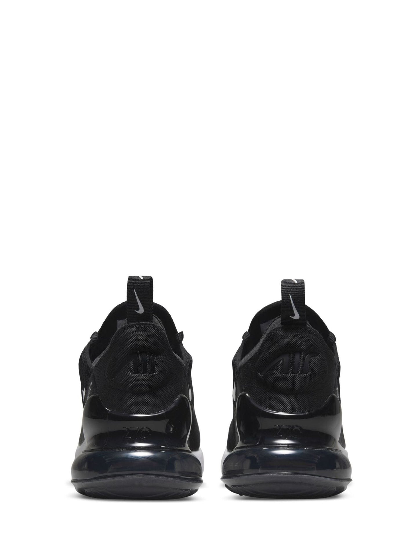 Nike Black White Youth Air Max 270 Trainers image 4