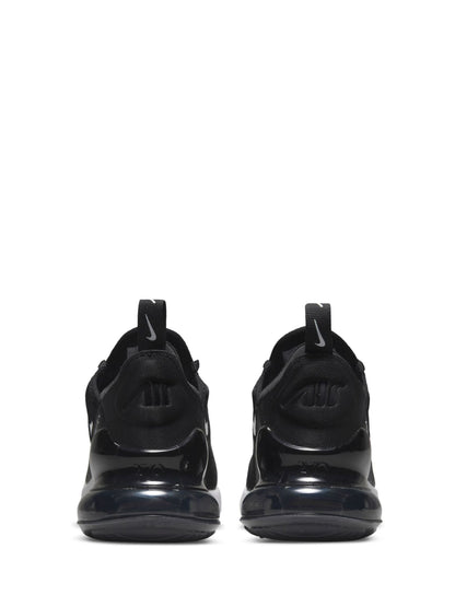 Nike Black White Youth Air Max 270 Trainers image 4