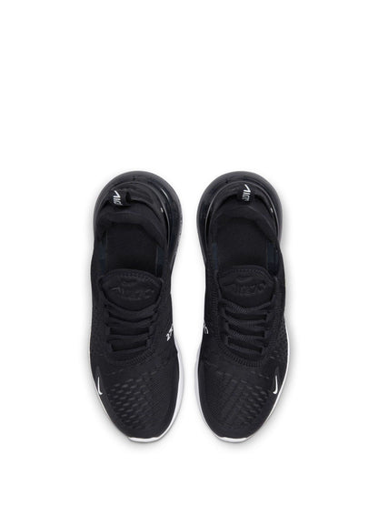 Nike Black White Youth Air Max 270 Trainers image 5