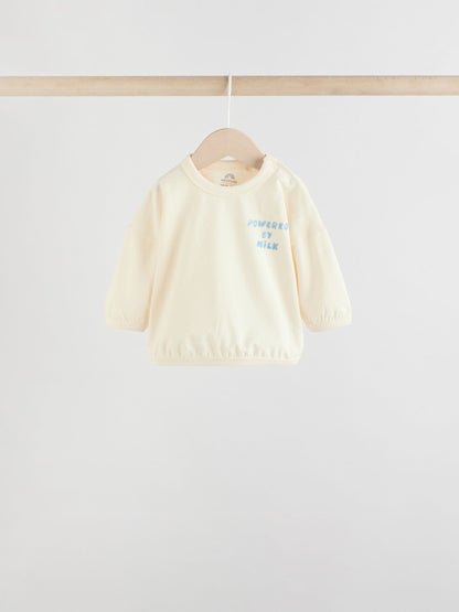 Blue Milk Club Tops and Leggings 6 Piece Baby Set (0mths-3yrs) image 2