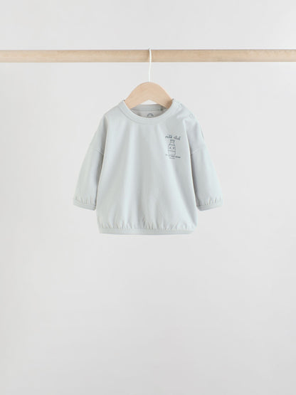 Blue Milk Club Tops and Leggings 6 Piece Baby Set (0mths-3yrs) image 4