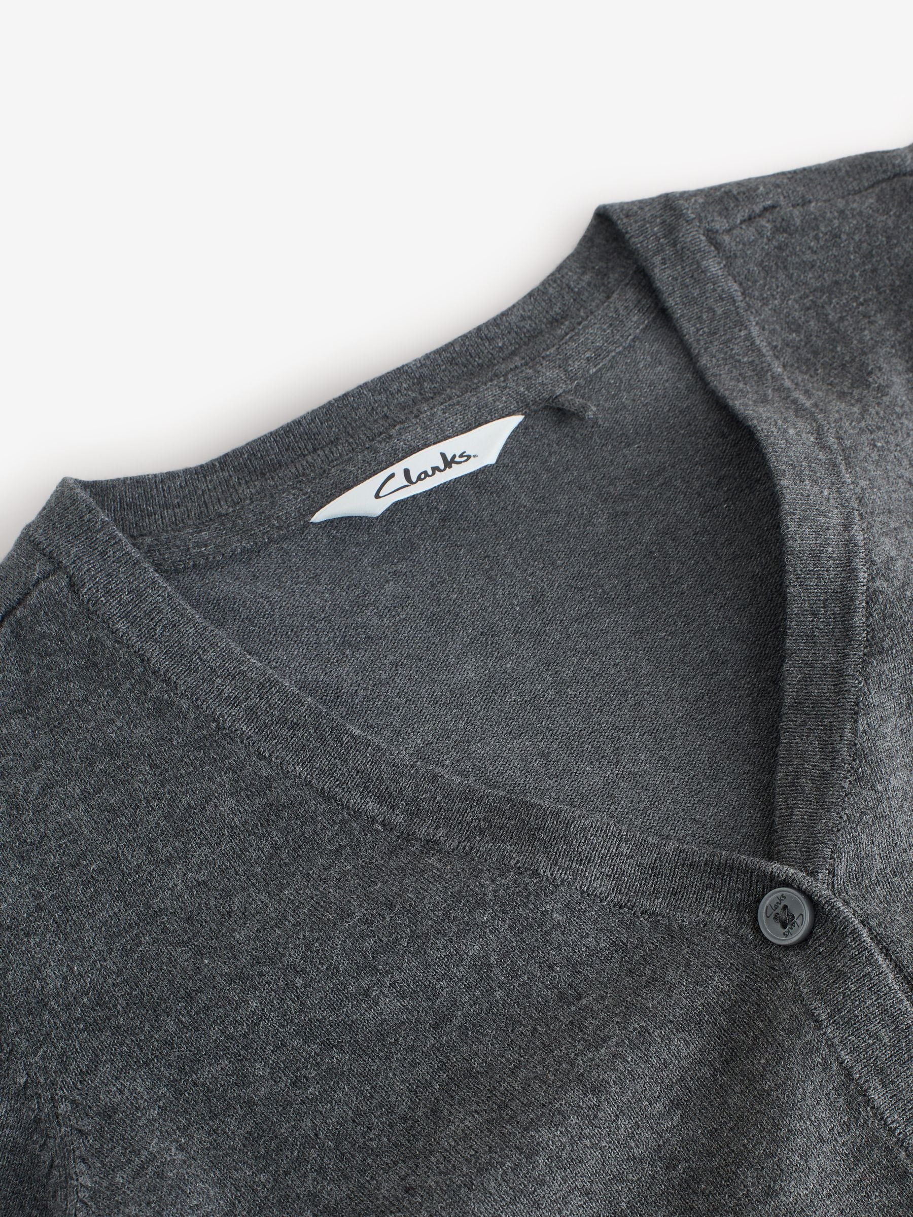 Dsiney Kidz - Clarks Grey Bow Knitted School Cardigans 2 Pack image 4
