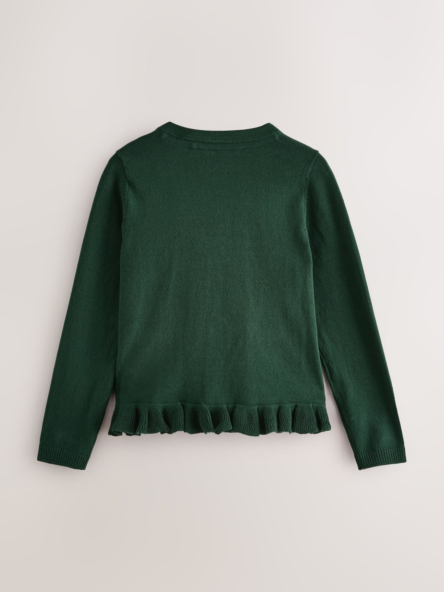 Dsiney Kidz - Clarks Green Bow Knitted School Cardigans 2 Pack image 3