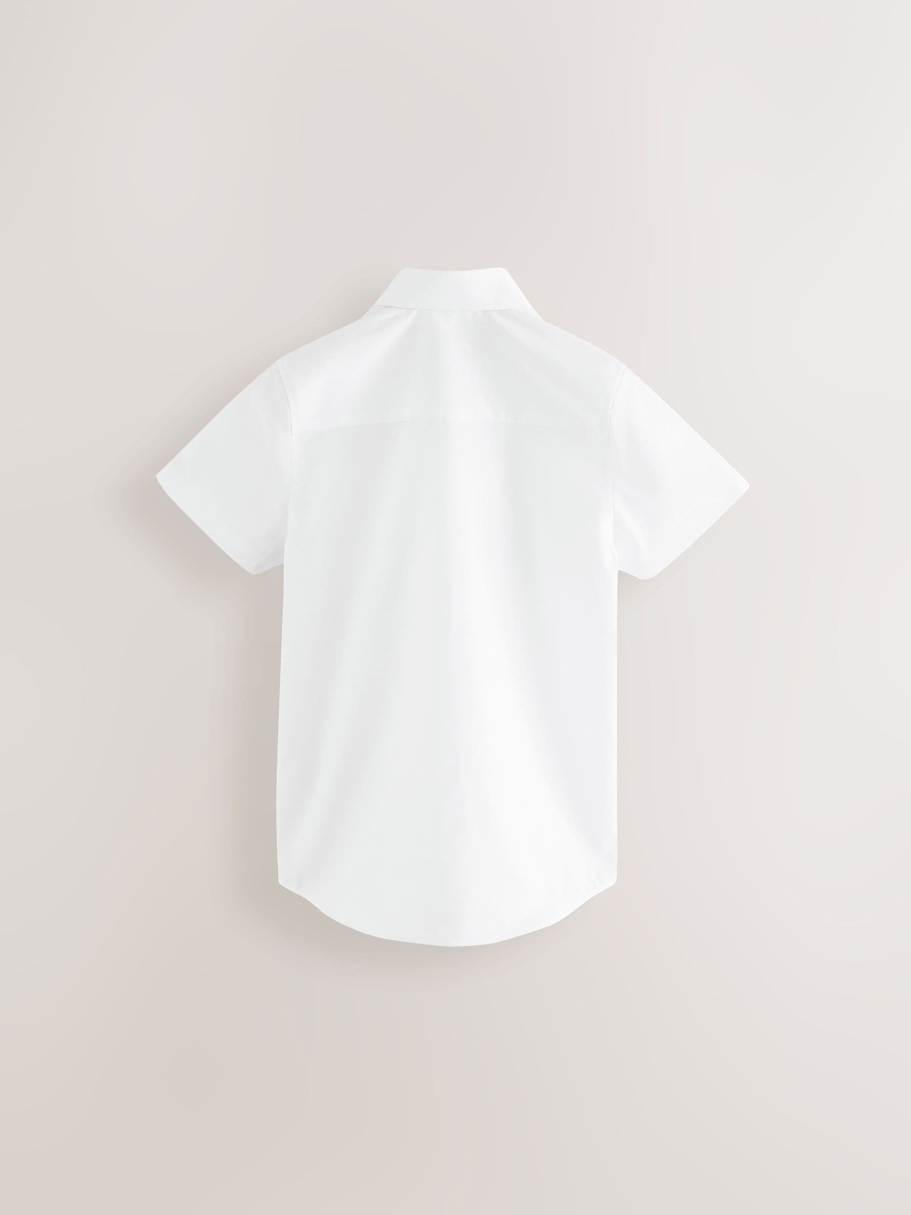 Dsiney Kidz - Clarks White Short Sleeve School Shirts 3 Pack image 3