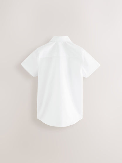 Dsiney Kidz - Clarks White Short Sleeve School Shirts 3 Pack image 3