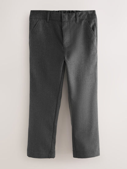 Dsiney Kidz - Clarks Grey 2 Pack Regular Fit Fastening School Trousers image 2