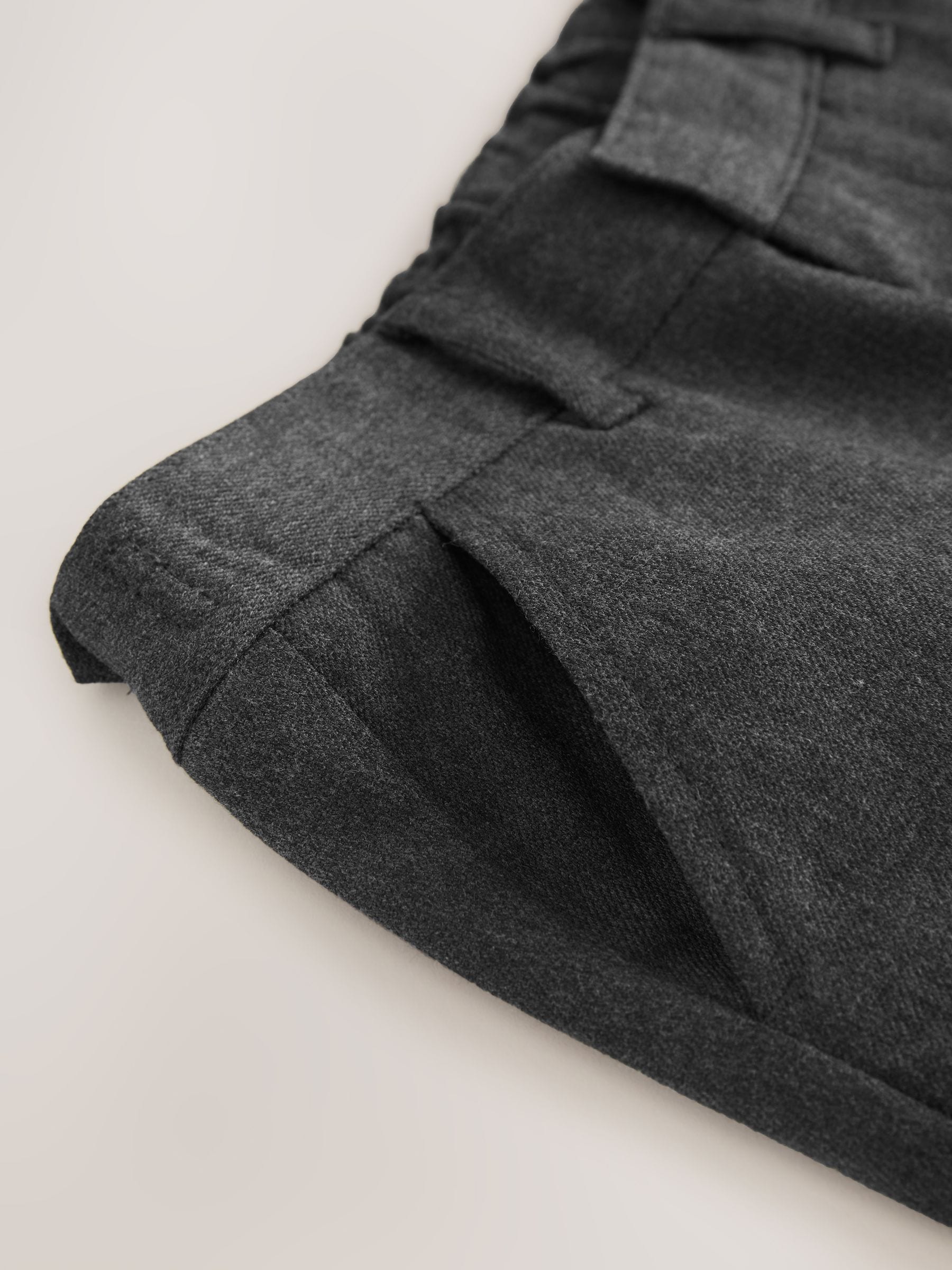 Dsiney Kidz - Clarks Grey 2 Pack Regular Fit Fastening School Trousers image 8