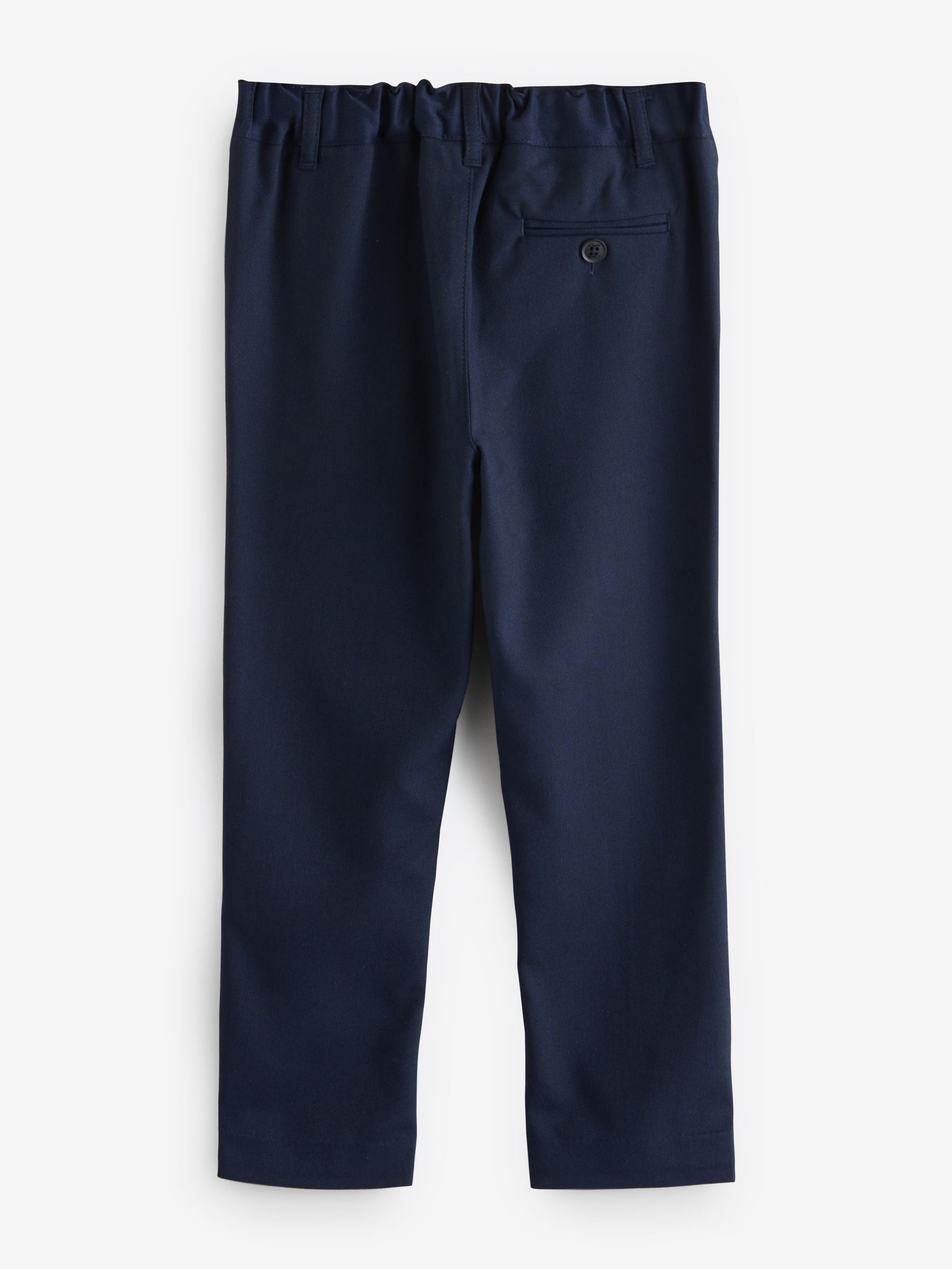 Dsiney Kidz - Clarks Navy Pull On Regular Fit Trousers 2 Pack image 3