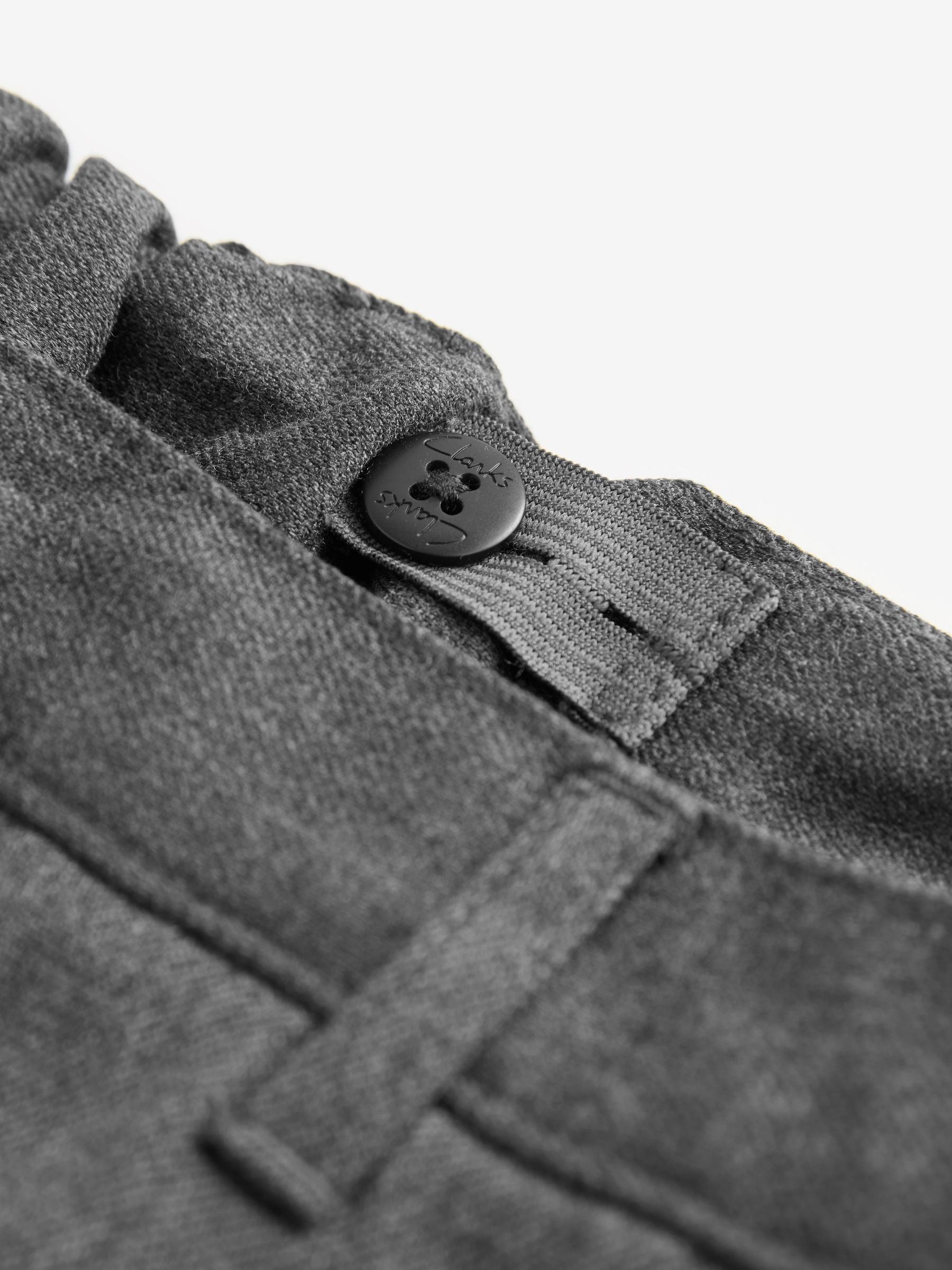 Dsiney Kidz - Clarks Grey Pull On Regular Fit Trousers 2 Pack image 6