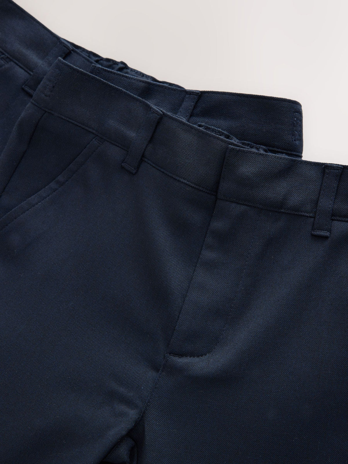 Dsiney Kidz - Clarks Navy 2 Pack Regular Fit Fastening School Trousers image 5