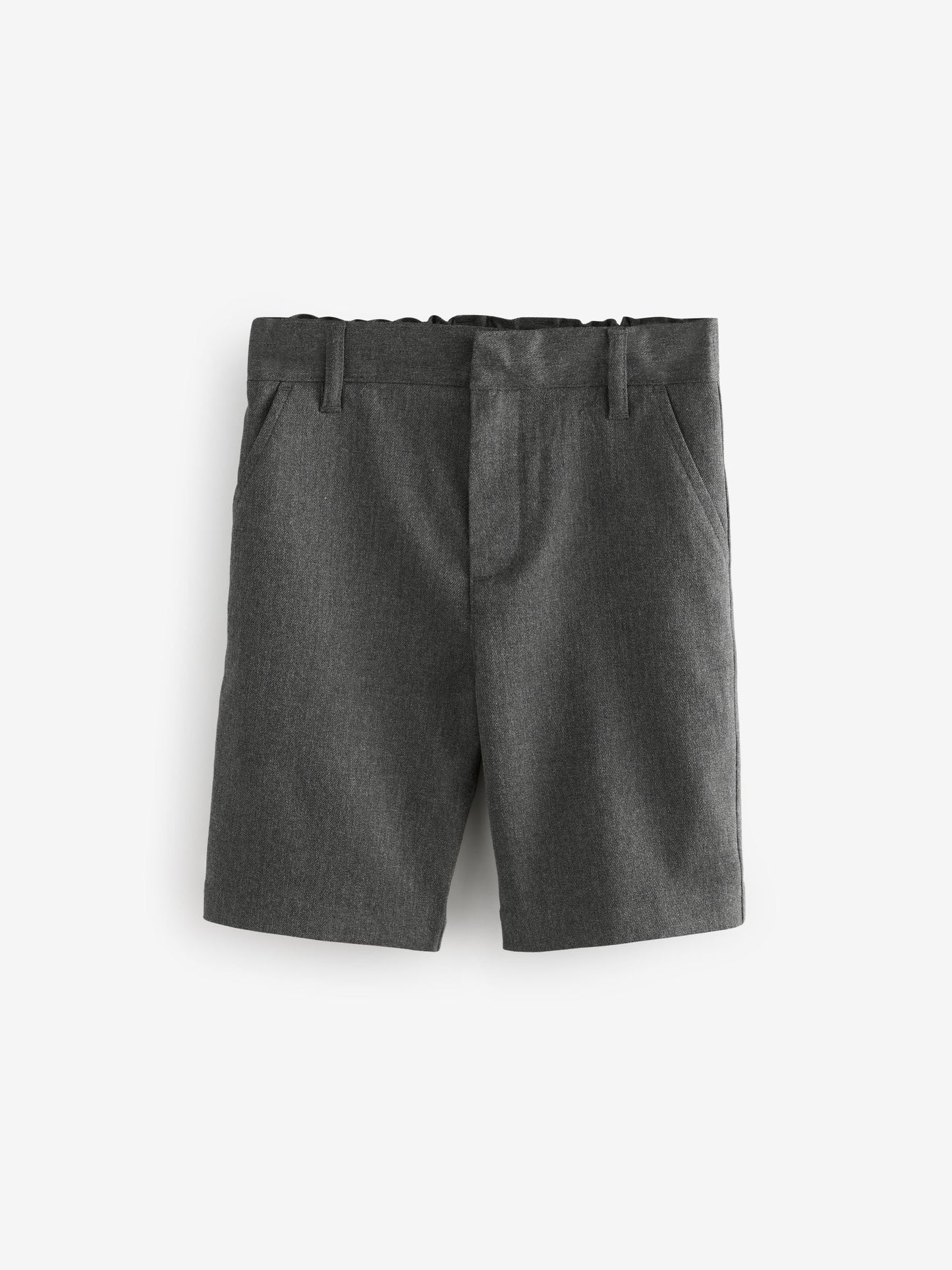 Dsiney Kidz - Clarks Grey Regular Boys Fastening School Shorts 2 Pack image 2
