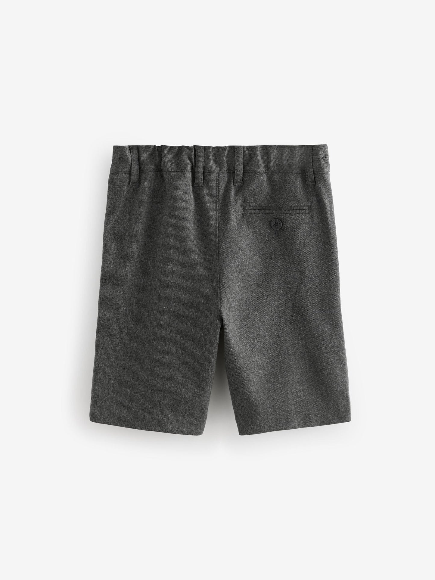 Dsiney Kidz - Clarks Grey Regular Boys Fastening School Shorts 2 Pack image 3