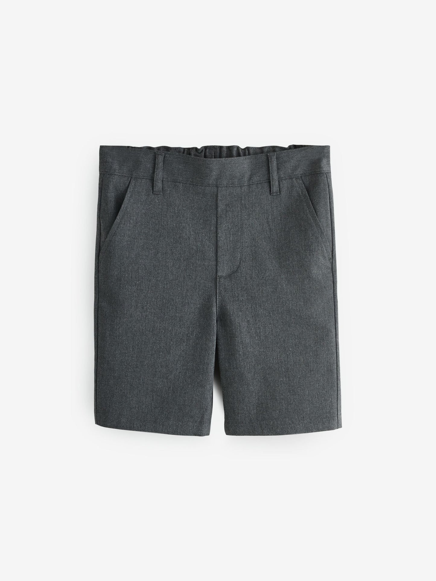 Dsiney Kidz - Clarks Grey Regular Boys Pull-On School Shorts 2 Pack image 2