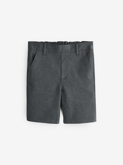 Dsiney Kidz - Clarks Grey Regular Boys Pull-On School Shorts 2 Pack image 2