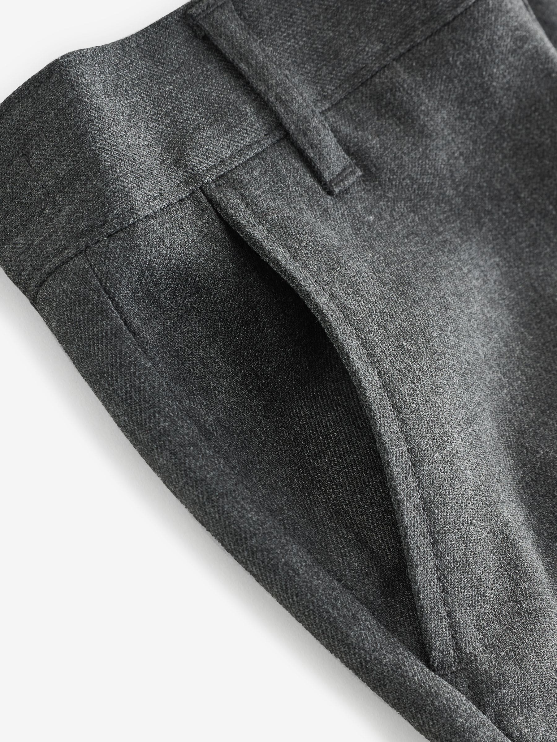 Dsiney Kidz - Clarks Grey Regular Boys Pull-On School Shorts 2 Pack image 5